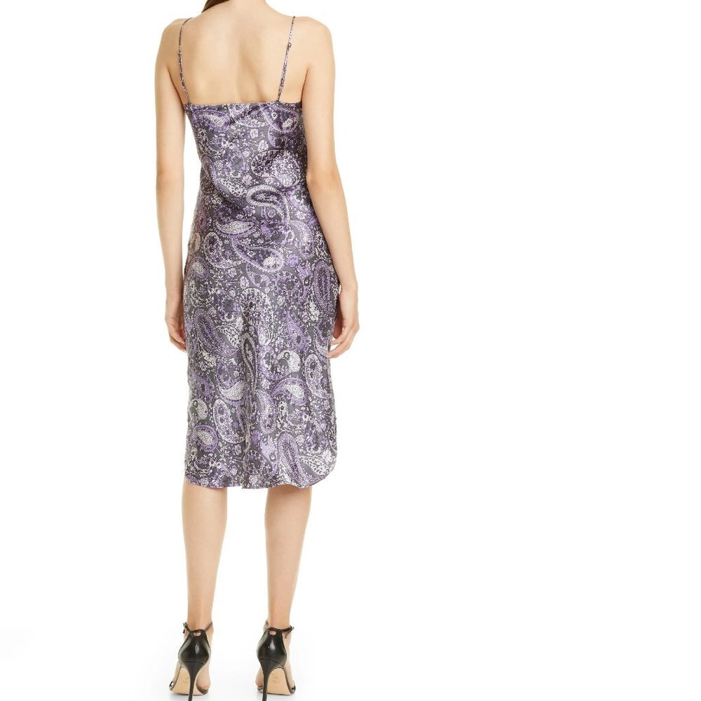 NILI LOTAN Print Silk Slipdress - Picture 2 of 8